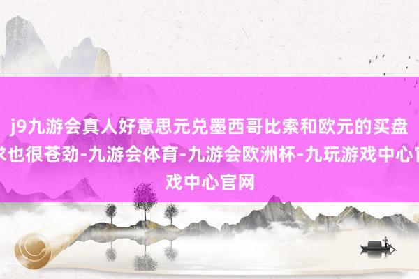 j9九游会真人好意思元兑墨西哥比索和欧元的买盘需求也很苍劲-九游会体育-九游会欧洲杯-九玩游戏中心官网