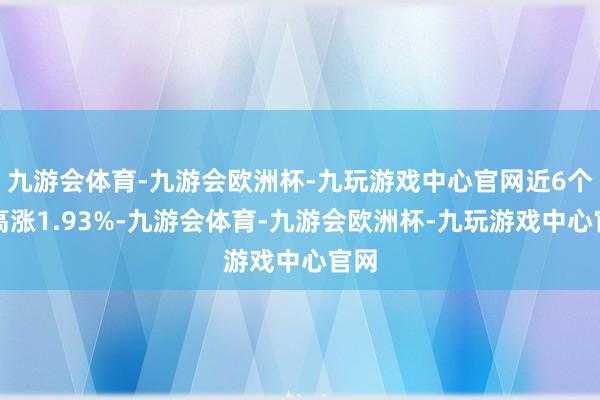 九游会体育-九游会欧洲杯-九玩游戏中心官网近6个月高涨1.93%-九游会体育-九游会欧洲杯-九玩游戏中心官网