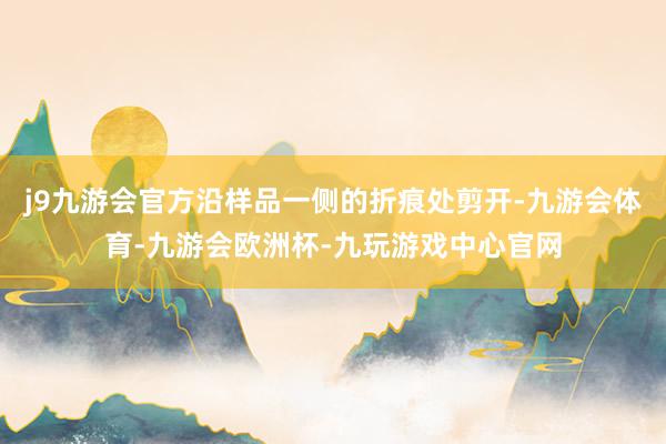 j9九游会官方沿样品一侧的折痕处剪开-九游会体育-九游会欧洲杯-九玩游戏中心官网