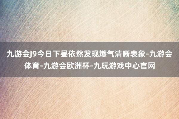 九游会J9今日下昼依然发现燃气清晰表象-九游会体育-九游会欧洲杯-九玩游戏中心官网