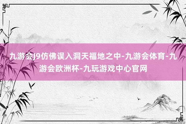 九游会J9仿佛误入洞天福地之中-九游会体育-九游会欧洲杯-九玩游戏中心官网
