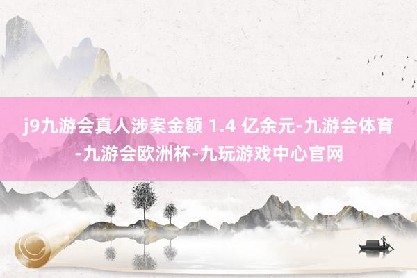 j9九游会真人涉案金额 1.4 亿余元-九游会体育-九游会欧洲杯-九玩游戏中心官网