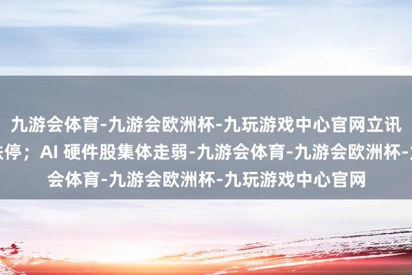 九游会体育-九游会欧洲杯-九玩游戏中心官网立讯精密等多股贯穿跌停；AI 硬件股集体走弱-九游会体育-九游会欧洲杯-九玩游戏中心官网