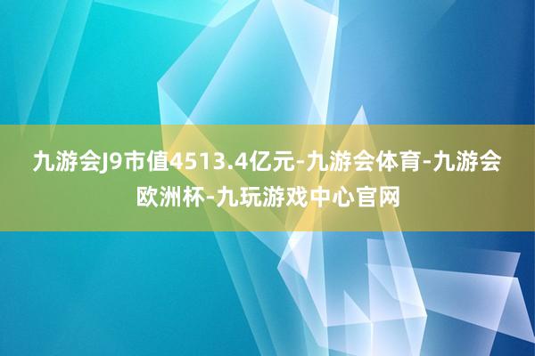 九游会J9市值4513.4亿元-九游会体育-九游会欧洲杯-九玩游戏中心官网