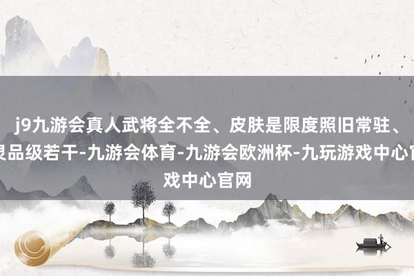 j9九游会真人武将全不全、皮肤是限度照旧常驻、将灵品级若干-九游会体育-九游会欧洲杯-九玩游戏中心官网
