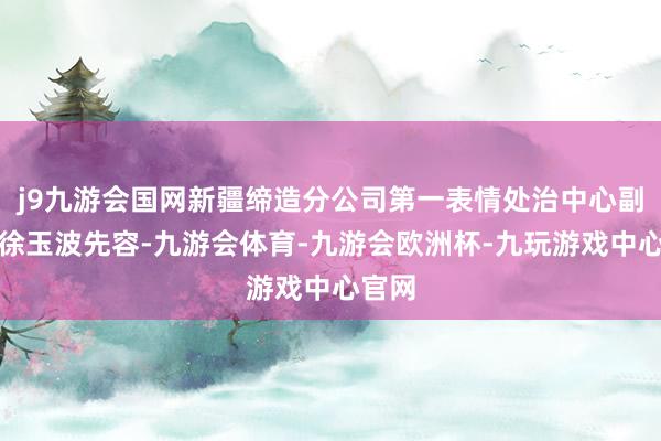 j9九游会国网新疆缔造分公司第一表情处治中心副主任徐玉波先容-九游会体育-九游会欧洲杯-九玩游戏中心官网