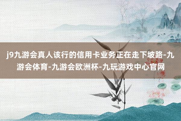 j9九游会真人该行的信用卡业务正在走下坡路-九游会体育-九游会欧洲杯-九玩游戏中心官网