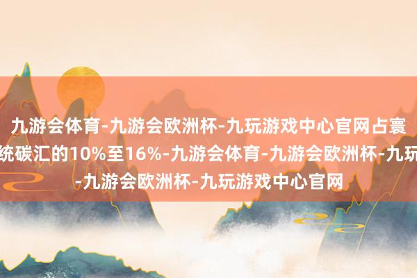 九游会体育-九游会欧洲杯-九玩游戏中心官网占寰球每年生态系统碳汇的10%至16%-九游会体育-九游会欧洲杯-九玩游戏中心官网